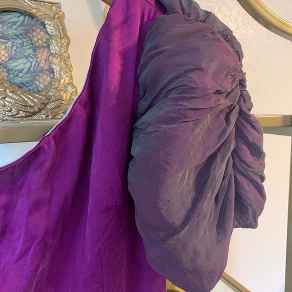 IvaNova “wet” silk mini dress - Picture 7 of 8